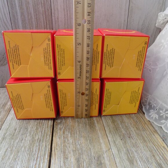 McDonalds EMPTY Small Toy Box Happy Meal Boxes Miniature EMPTY Toy Kitchen 2025* - Picture 7 of 9